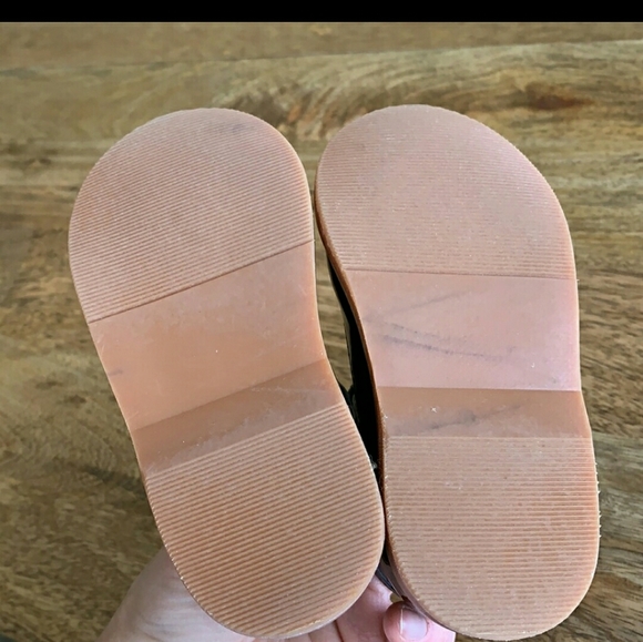 Ginfive Infant Toddler Black Patent Shoes Size 5 - Picture 4 of 6